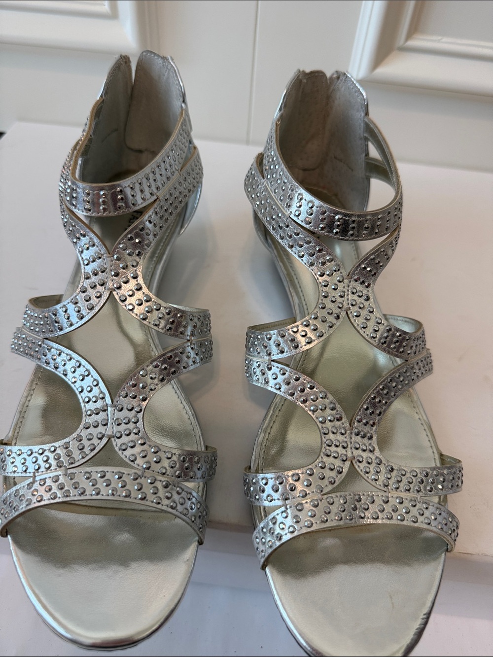 Alfani Studded Strappy Women's Sandals - Elegant Evening Shoe